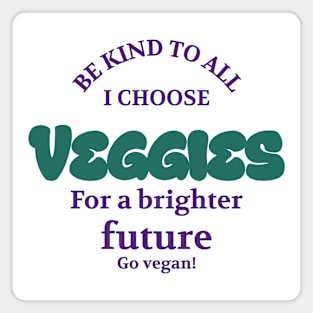 Vegan Veggies Magnet